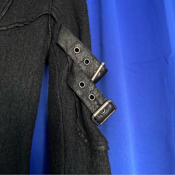 Punk Rave Wool Coat 🖤 - Picture 7 of 14